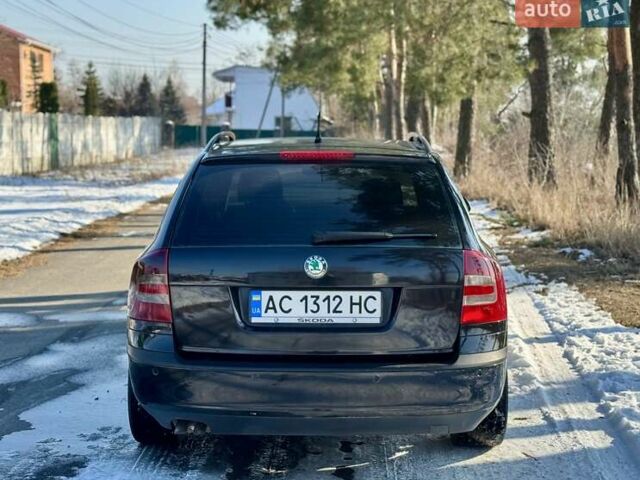 Черный Шкода Октавия, объемом двигателя 1.9 л и пробегом 187 тыс. км за 4300 $, фото 4 на Automoto.ua