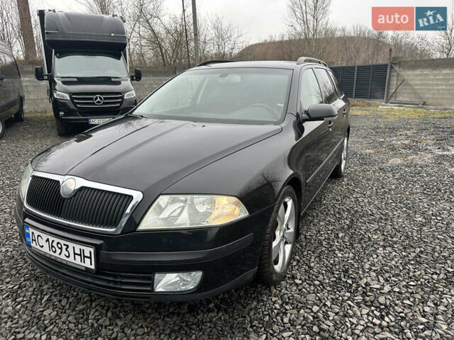 Черный Шкода Октавия, объемом двигателя 1.98 л и пробегом 259 тыс. км за 4999 $, фото 1 на Automoto.ua