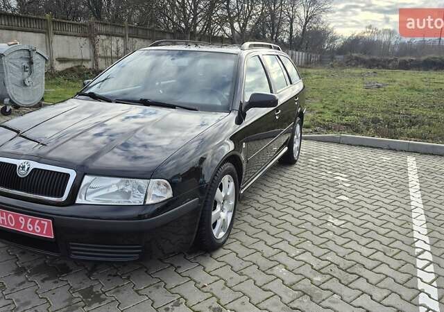 Черный Шкода Октавия, объемом двигателя 1.6 л и пробегом 217 тыс. км за 5700 $, фото 5 на Automoto.ua