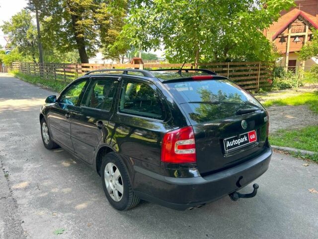 Черный Шкода Октавия, объемом двигателя 2 л и пробегом 241 тыс. км за 6290 $, фото 6 на Automoto.ua