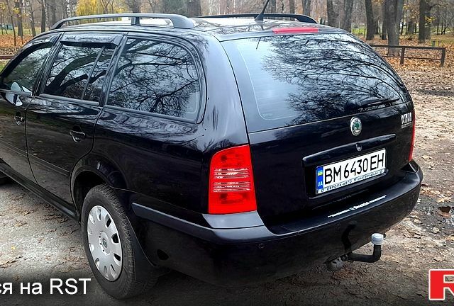 Черный Шкода Октавия, объемом двигателя 1.6 л и пробегом 229 тыс. км за 6300 $, фото 9 на Automoto.ua