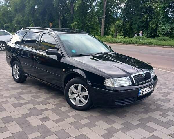 Черный Шкода Октавия, объемом двигателя 1.6 л и пробегом 248 тыс. км за 5000 $, фото 6 на Automoto.ua