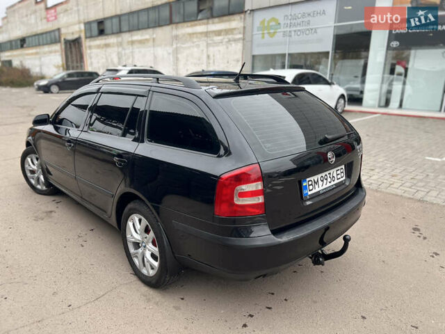 Черный Шкода Октавия, объемом двигателя 1.6 л и пробегом 225 тыс. км за 5950 $, фото 2 на Automoto.ua