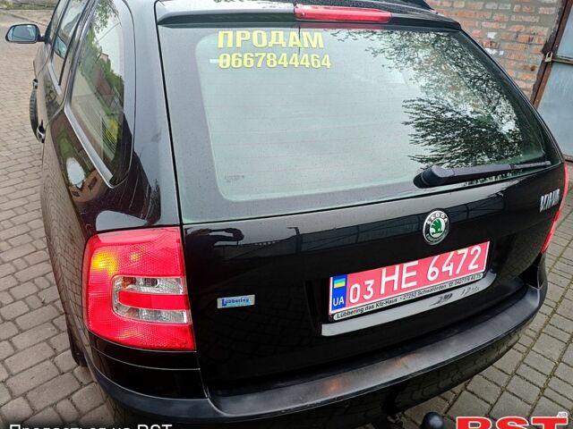 Черный Шкода Октавия, объемом двигателя 1.6 л и пробегом 220 тыс. км за 6500 $, фото 5 на Automoto.ua