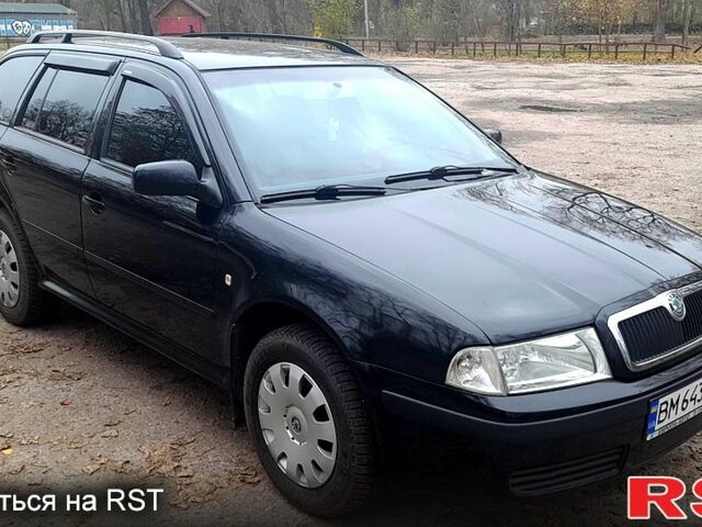 Черный Шкода Октавия, объемом двигателя 1.6 л и пробегом 229 тыс. км за 6300 $, фото 2 на Automoto.ua