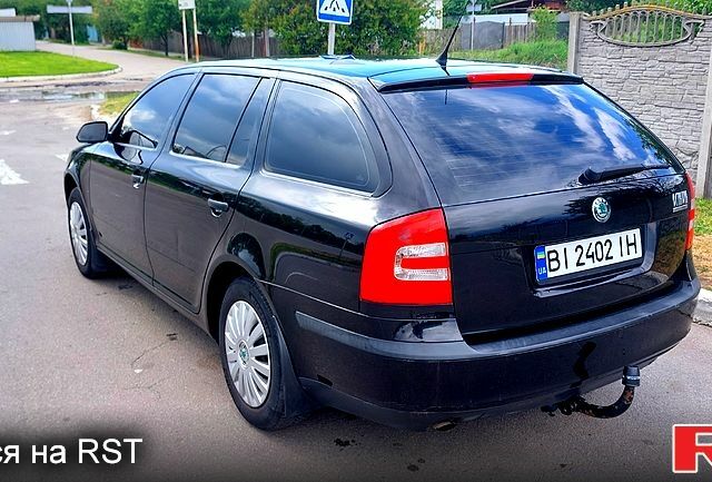 Черный Шкода Октавия, объемом двигателя 1.6 л и пробегом 201 тыс. км за 6200 $, фото 2 на Automoto.ua