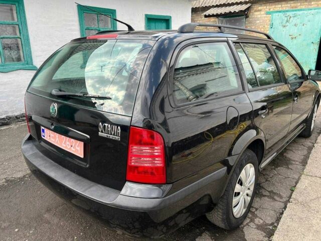 Чорний Шкода Октавія, об'ємом двигуна 1.6 л та пробігом 276 тис. км за 5400 $, фото 8 на Automoto.ua