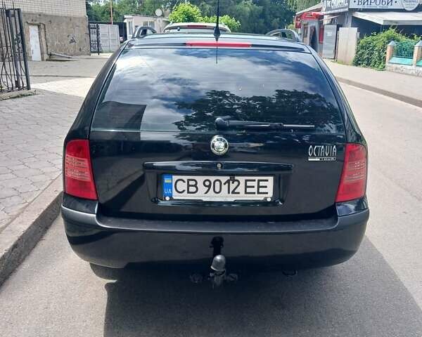 Черный Шкода Октавия, объемом двигателя 1.6 л и пробегом 248 тыс. км за 5000 $, фото 4 на Automoto.ua