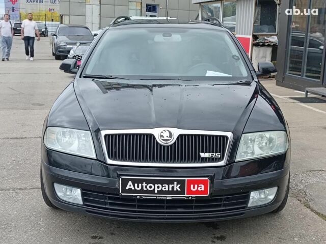 Черный Шкода Октавия, объемом двигателя 2 л и пробегом 351 тыс. км за 6590 $, фото 1 на Automoto.ua