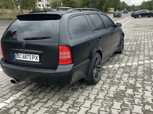 Чорний Шкода Октавія, об'ємом двигуна 1.8 л та пробігом 240 тис. км за 4200 $, фото 1 на Automoto.ua