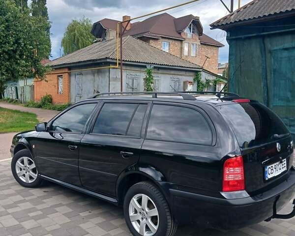 Черный Шкода Октавия, объемом двигателя 1.6 л и пробегом 248 тыс. км за 5000 $, фото 15 на Automoto.ua