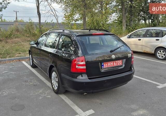 Чорний Шкода Октавія, об'ємом двигуна 1.6 л та пробігом 212 тис. км за 5700 $, фото 15 на Automoto.ua