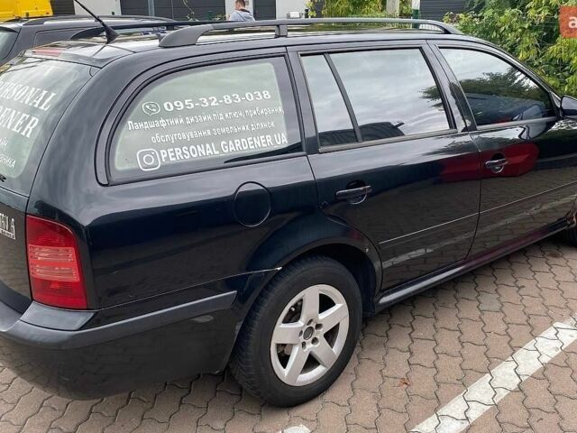 Черный Шкода Октавия, объемом двигателя 1.9 л и пробегом 395 тыс. км за 4200 $, фото 2 на Automoto.ua