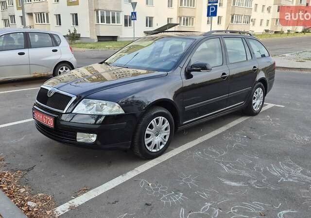 Чорний Шкода Октавія, об'ємом двигуна 1.6 л та пробігом 212 тис. км за 5700 $, фото 3 на Automoto.ua