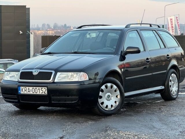 Черный Шкода Октавия, объемом двигателя 1.9 л и пробегом 235 тыс. км за 1700 $, фото 2 на Automoto.ua