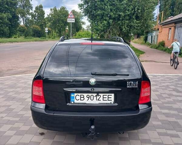 Черный Шкода Октавия, объемом двигателя 1.6 л и пробегом 248 тыс. км за 5000 $, фото 14 на Automoto.ua