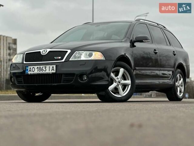 Чорний Шкода Октавія, об'ємом двигуна 2 л та пробігом 279 тис. км за 5999 $, фото 7 на Automoto.ua