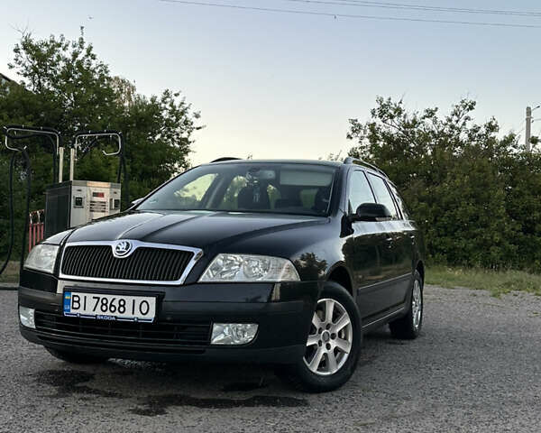 Чорний Шкода Октавія, об'ємом двигуна 2 л та пробігом 219 тис. км за 6500 $, фото 14 на Automoto.ua
