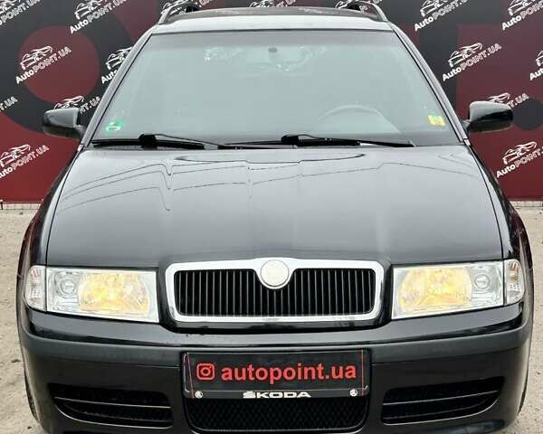 Чорний Шкода Октавія, об'ємом двигуна 1.6 л та пробігом 198 тис. км за 5900 $, фото 1 на Automoto.ua