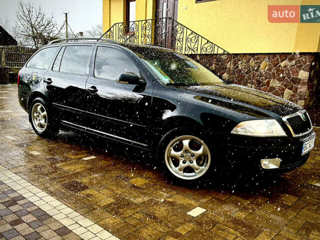 Черный Шкода Октавия, объемом двигателя 1.8 л и пробегом 206 тыс. км за 5400 $, фото 12 на Automoto.ua