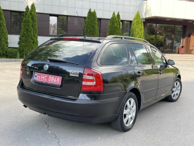 Чорний Шкода Октавія, об'ємом двигуна 1.6 л та пробігом 238 тис. км за 6550 $, фото 8 на Automoto.ua