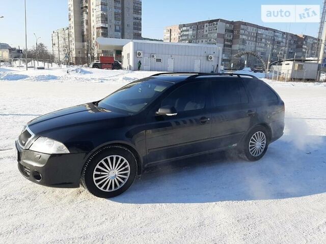 Черный Шкода Октавия, объемом двигателя 2 л и пробегом 452 тыс. км за 6300 $, фото 15 на Automoto.ua