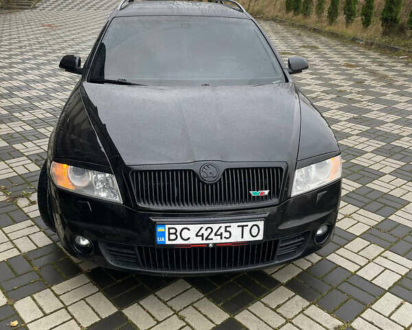 Черный Шкода Октавия, объемом двигателя 2 л и пробегом 289 тыс. км за 7950 $, фото 1 на Automoto.ua