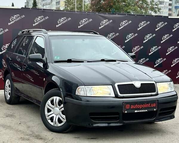 Чорний Шкода Октавія, об'ємом двигуна 1.6 л та пробігом 198 тис. км за 5900 $, фото 2 на Automoto.ua
