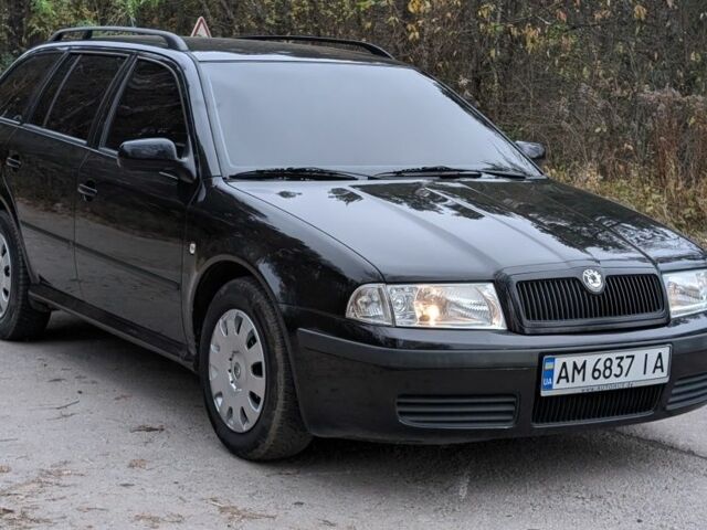 Чорний Шкода Октавія, об'ємом двигуна 1.6 л та пробігом 144 тис. км за 6999 $, фото 2 на Automoto.ua