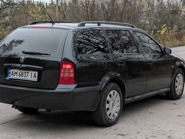 Чорний Шкода Октавія, об'ємом двигуна 1.6 л та пробігом 144 тис. км за 6999 $, фото 3 на Automoto.ua