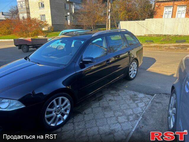 Черный Шкода Октавия, объемом двигателя 2 л и пробегом 197 тыс. км за 8800 $, фото 1 на Automoto.ua