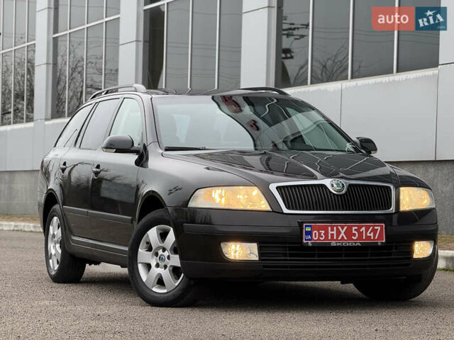 Черный Шкода Октавия, объемом двигателя 1.6 л и пробегом 211 тыс. км за 6500 $, фото 19 на Automoto.ua