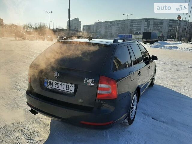 Черный Шкода Октавия, объемом двигателя 2 л и пробегом 452 тыс. км за 6300 $, фото 3 на Automoto.ua