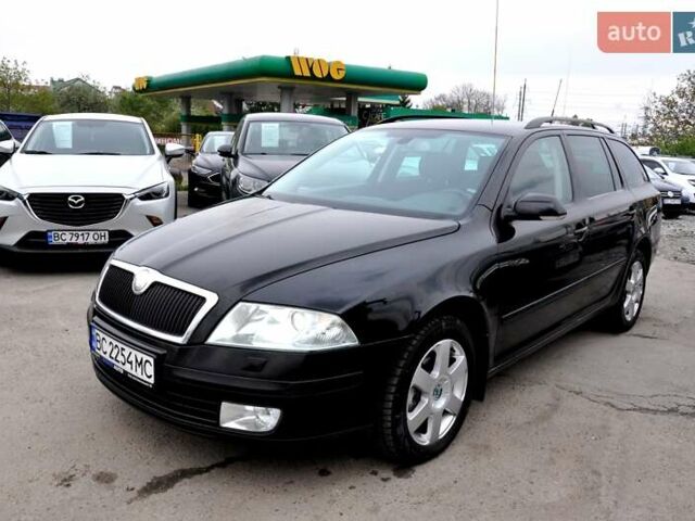 Чорний Шкода Октавія, об'ємом двигуна 2 л та пробігом 217 тис. км за 6800 $, фото 11 на Automoto.ua