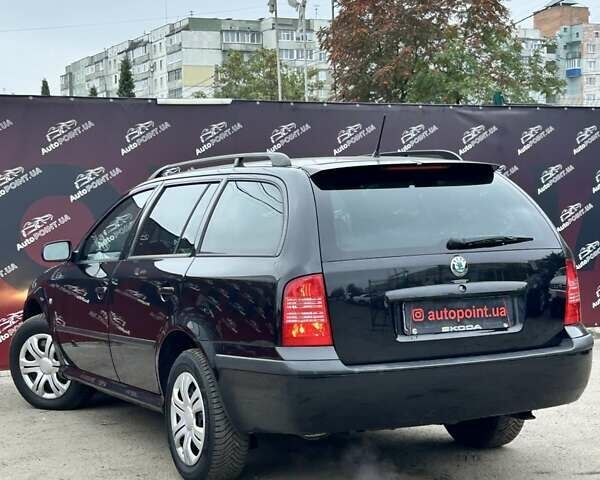 Чорний Шкода Октавія, об'ємом двигуна 1.6 л та пробігом 198 тис. км за 5900 $, фото 8 на Automoto.ua