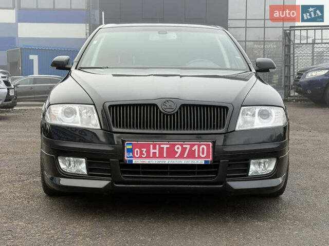 Черный Шкода Октавия, объемом двигателя 2 л и пробегом 196 тыс. км за 7850 $, фото 3 на Automoto.ua