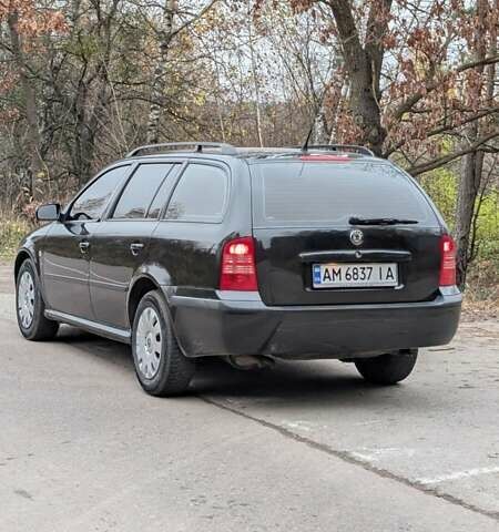 Чорний Шкода Октавія, об'ємом двигуна 1.6 л та пробігом 144 тис. км за 6999 $, фото 3 на Automoto.ua