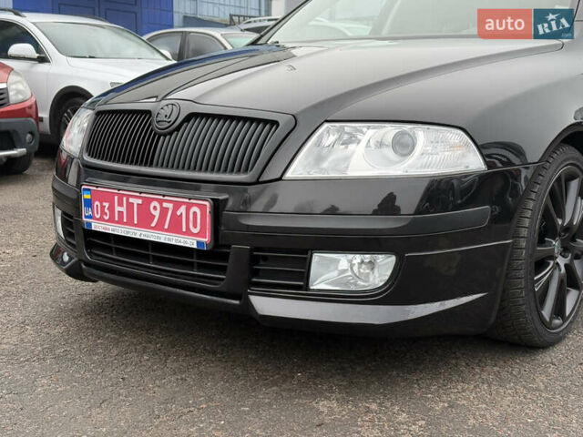 Черный Шкода Октавия, объемом двигателя 2 л и пробегом 196 тыс. км за 7850 $, фото 15 на Automoto.ua