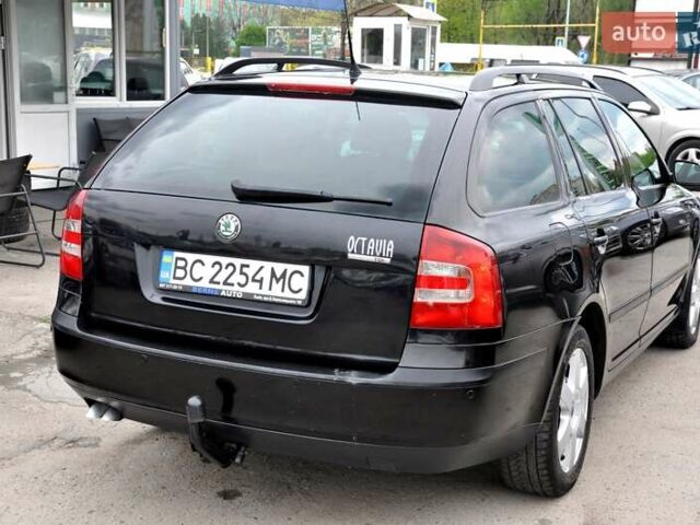 Чорний Шкода Октавія, об'ємом двигуна 2 л та пробігом 217 тис. км за 6800 $, фото 26 на Automoto.ua