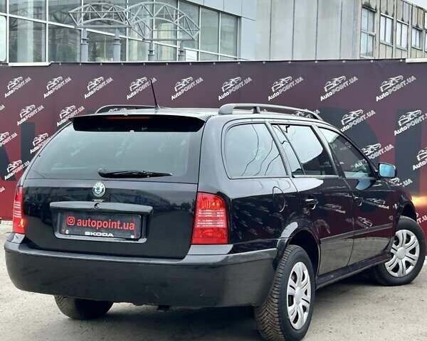 Чорний Шкода Октавія, об'ємом двигуна 1.6 л та пробігом 198 тис. км за 5900 $, фото 7 на Automoto.ua