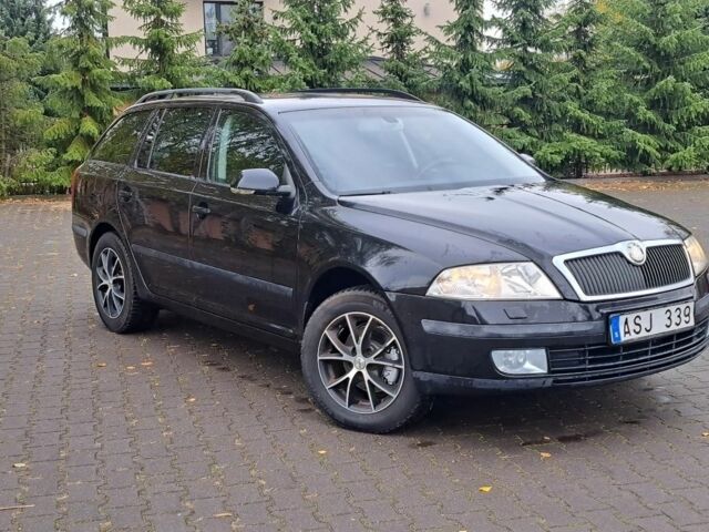 Черный Шкода Октавия, объемом двигателя 2 л и пробегом 215 тыс. км за 1750 $, фото 4 на Automoto.ua