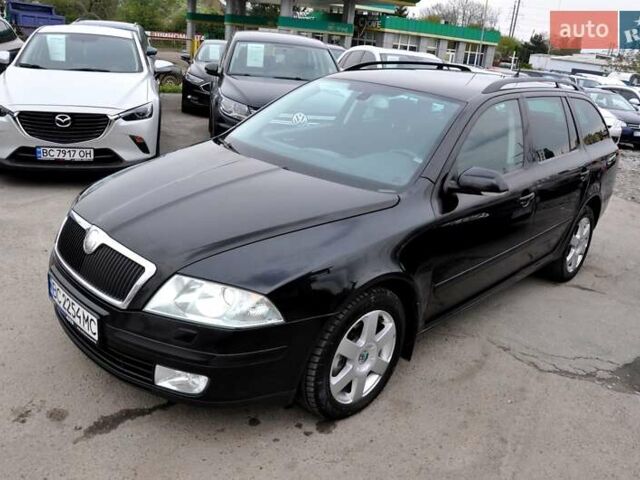 Чорний Шкода Октавія, об'ємом двигуна 2 л та пробігом 217 тис. км за 6800 $, фото 10 на Automoto.ua