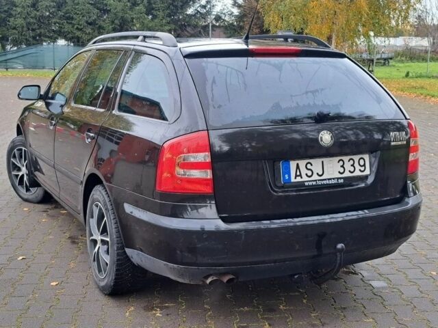 Черный Шкода Октавия, объемом двигателя 2 л и пробегом 215 тыс. км за 1750 $, фото 5 на Automoto.ua