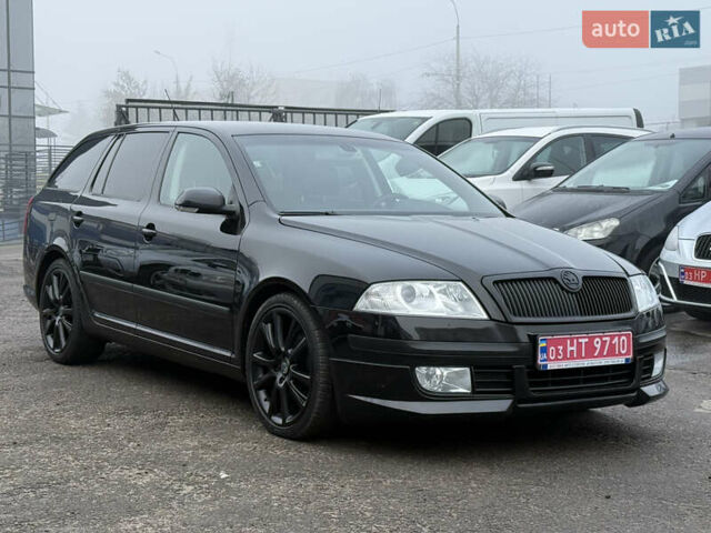 Черный Шкода Октавия, объемом двигателя 2 л и пробегом 196 тыс. км за 7850 $, фото 4 на Automoto.ua