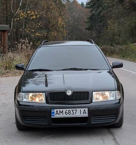 Чорний Шкода Октавія, об'ємом двигуна 1.6 л та пробігом 144 тис. км за 6999 $, фото 10 на Automoto.ua