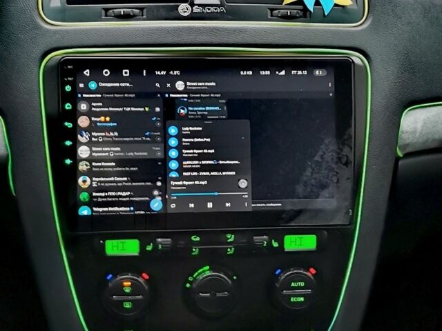 Черный Шкода Октавия, объемом двигателя 2 л и пробегом 456 тыс. км за 7000 $, фото 15 на Automoto.ua