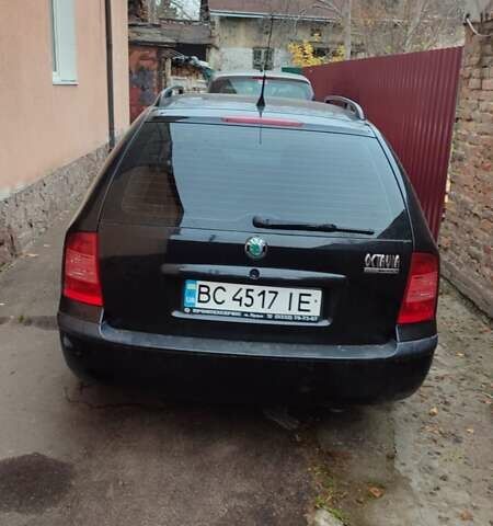 Черный Шкода Октавия, объемом двигателя 1.6 л и пробегом 200 тыс. км за 5500 $, фото 5 на Automoto.ua