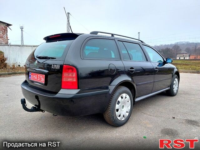 Черный Шкода Октавия, объемом двигателя 16 л и пробегом 209 тыс. км за 5900 $, фото 5 на Automoto.ua