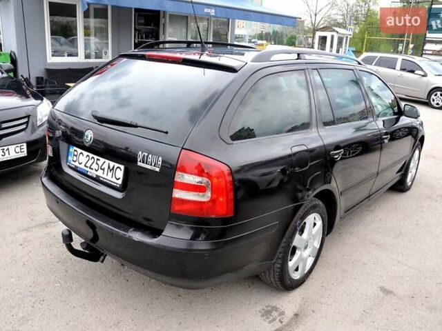 Чорний Шкода Октавія, об'ємом двигуна 2 л та пробігом 217 тис. км за 6800 $, фото 5 на Automoto.ua