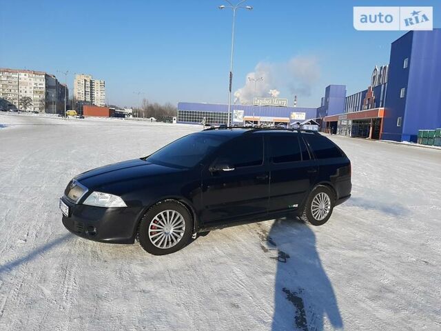 Черный Шкода Октавия, объемом двигателя 2 л и пробегом 452 тыс. км за 6300 $, фото 6 на Automoto.ua